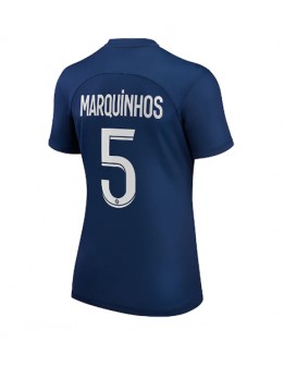 Paris Saint-Germain Marquinhos #5 Heimtrikot für Frauen 2022-23 Kurzarm